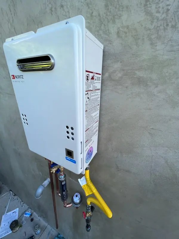 Tankless water heater installation for Seasons of East Meadow homes