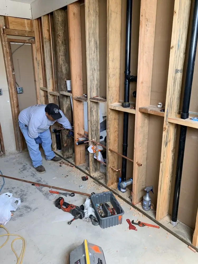 Commercial rough-in plumbing for Commercial Plumbing in Seasons of East Meadow